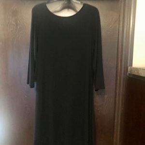 Little black dress V back